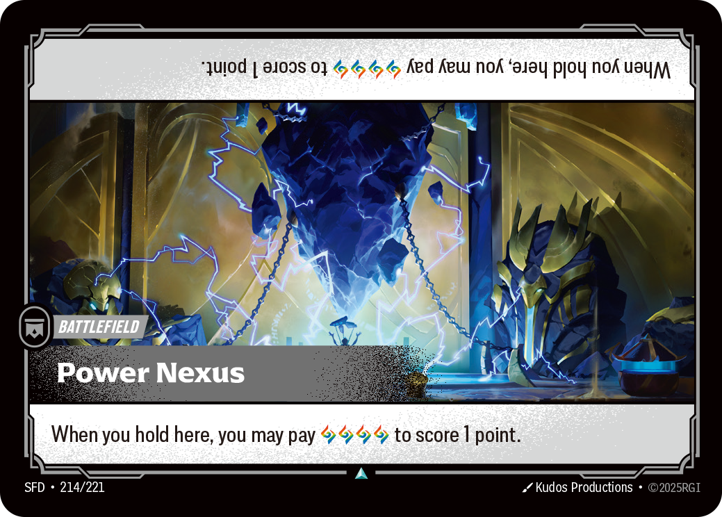 Riftbound - Power Nexus (SFD-214-221) (Uncommon) [CH]