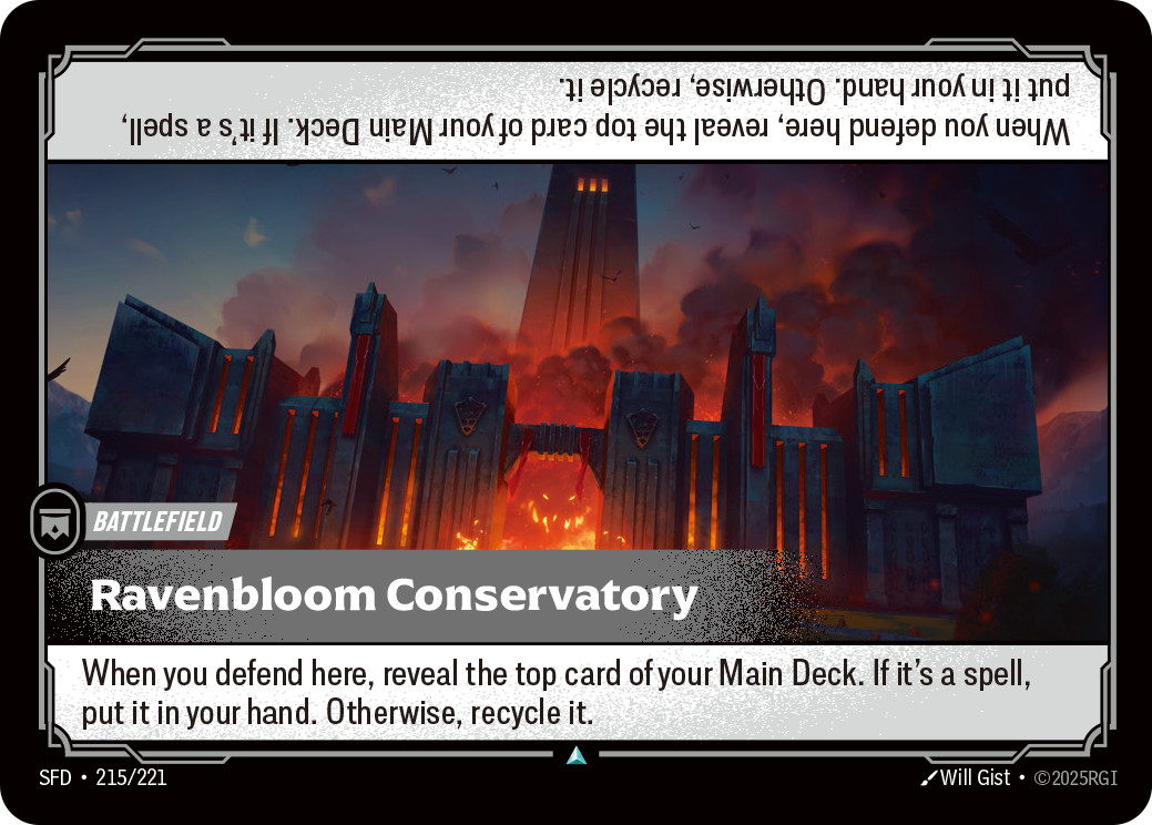 Riftbound - Ravenbloom Conservatory (SFD-215-221) (Uncommon) [CH]