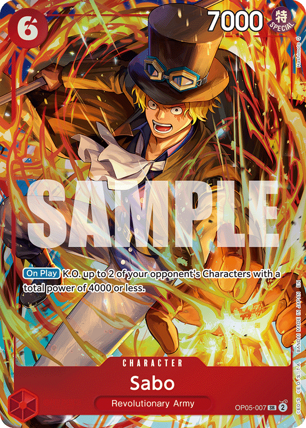One Piece - Sabo (OP05-007) (P) [EN]