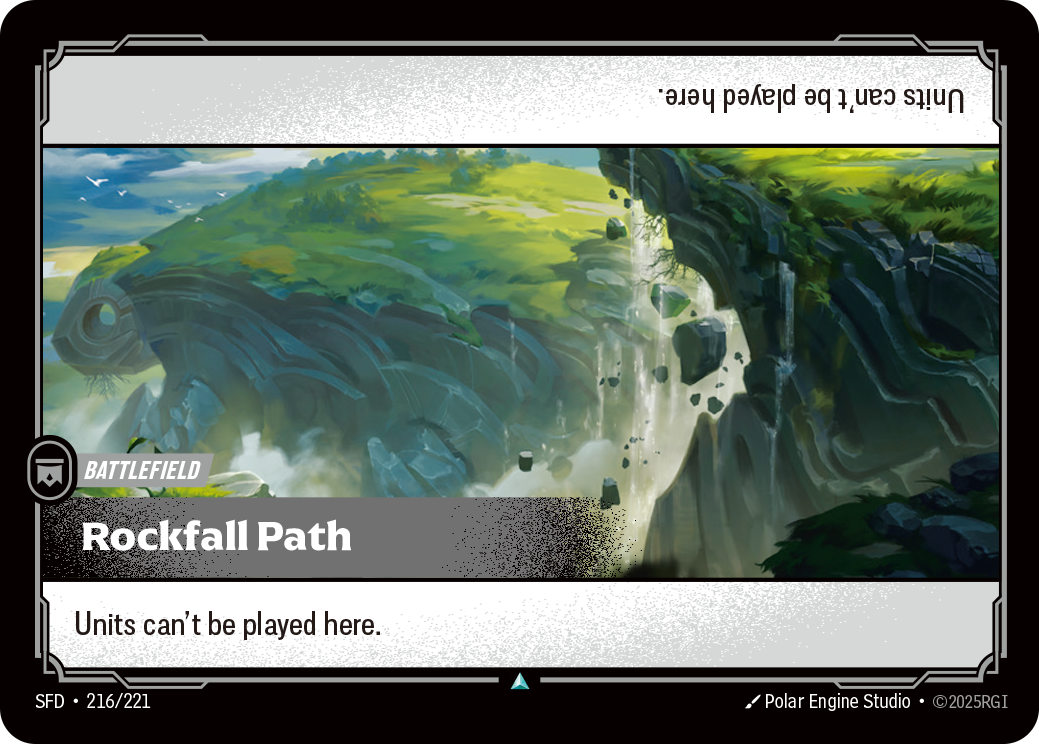 Riftbound - Rockfall Path (SFD-216-221) (Uncommon) [CH]