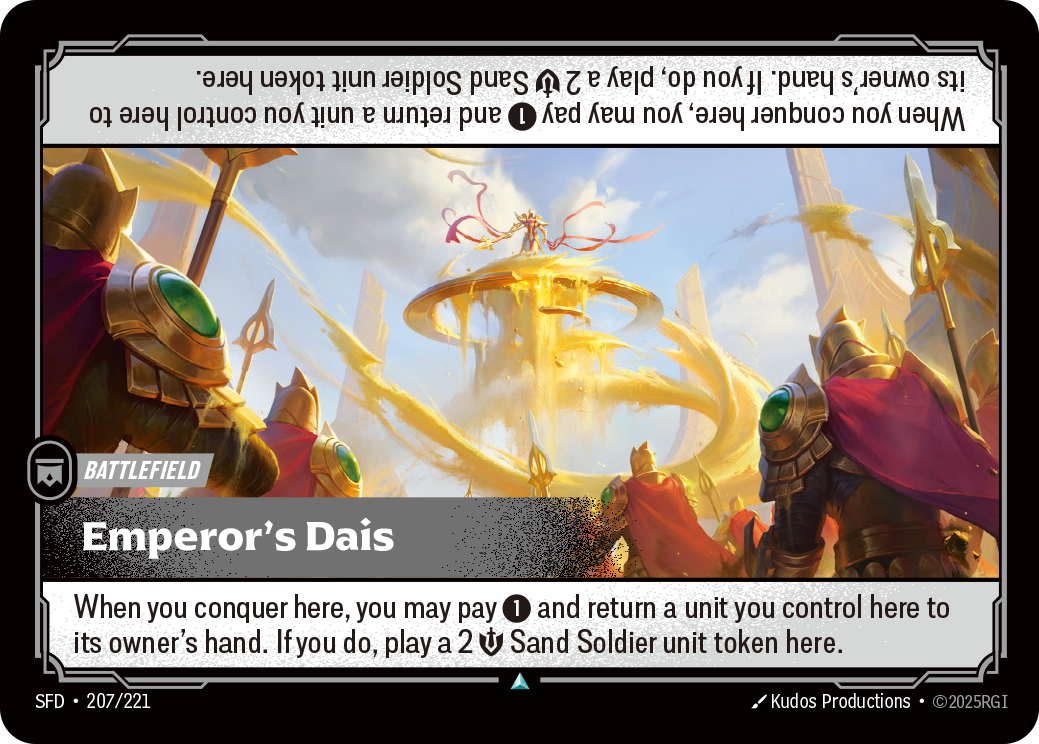 Riftbound - Emperor's Dais (SFD-207-221) (Uncommon) [CH]