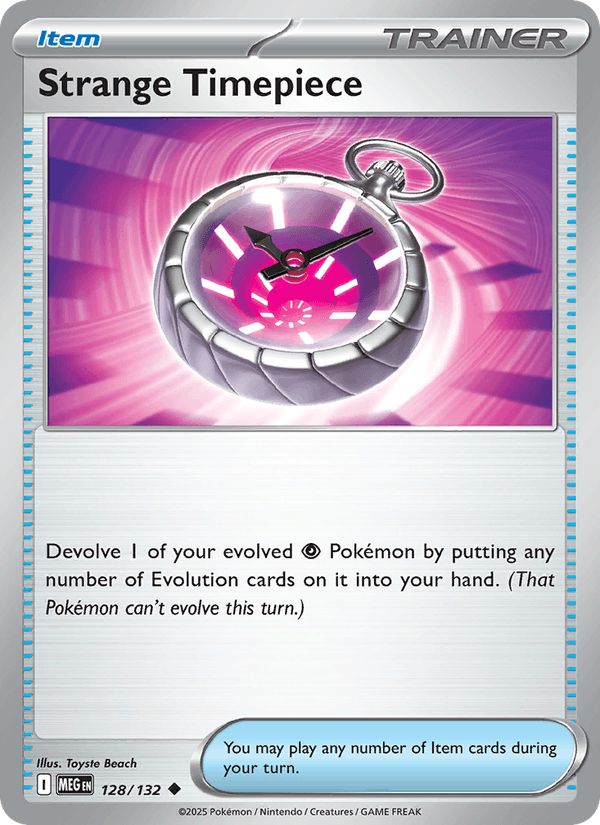Pokémon - Strange Timepiece (MEG-128) (Uncommon) [EN] (Regular)