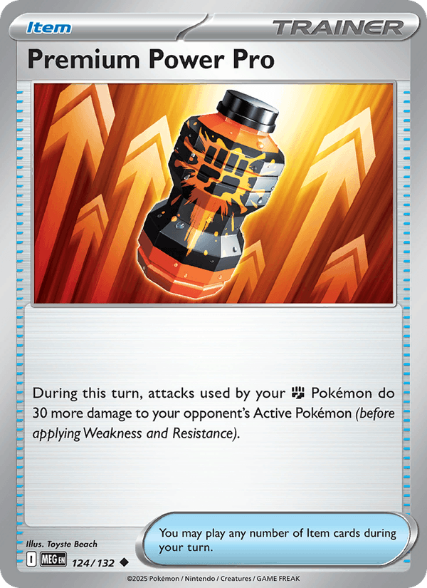 Pokémon - Premium Power Pro (MEG-124) (Uncommon) [EN] (Regular)