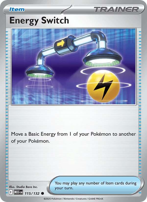 Pokémon - Energy Switch (MEG-115) (Common) [EN] (Reverse Holo)