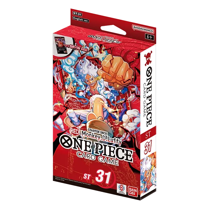 One Piece Card Game - Starter Deck ST-31 (Red Monkey.D.Luffy) [EN]
