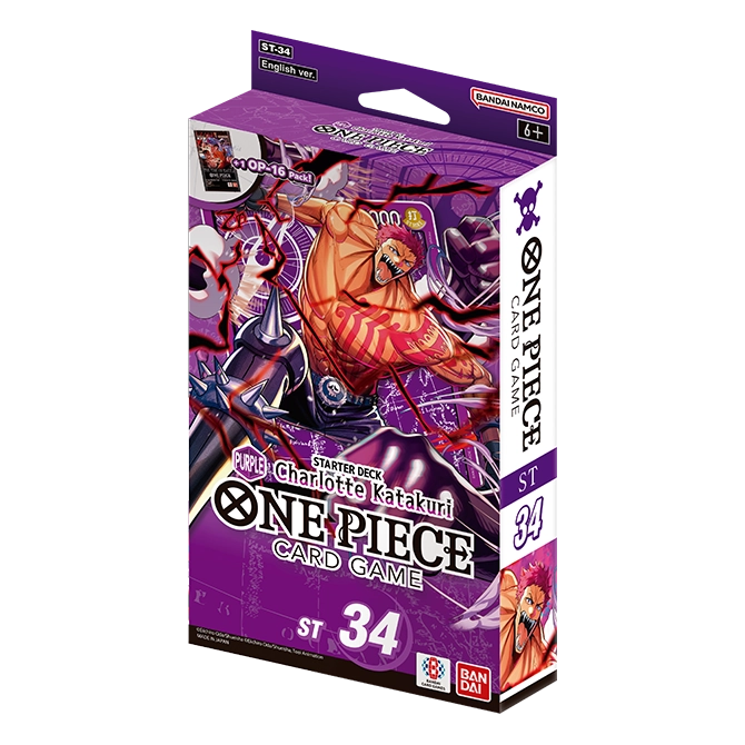 One Piece Card Game - Starter Deck ST-34 (Purple Charlotte Katakuri) [EN]