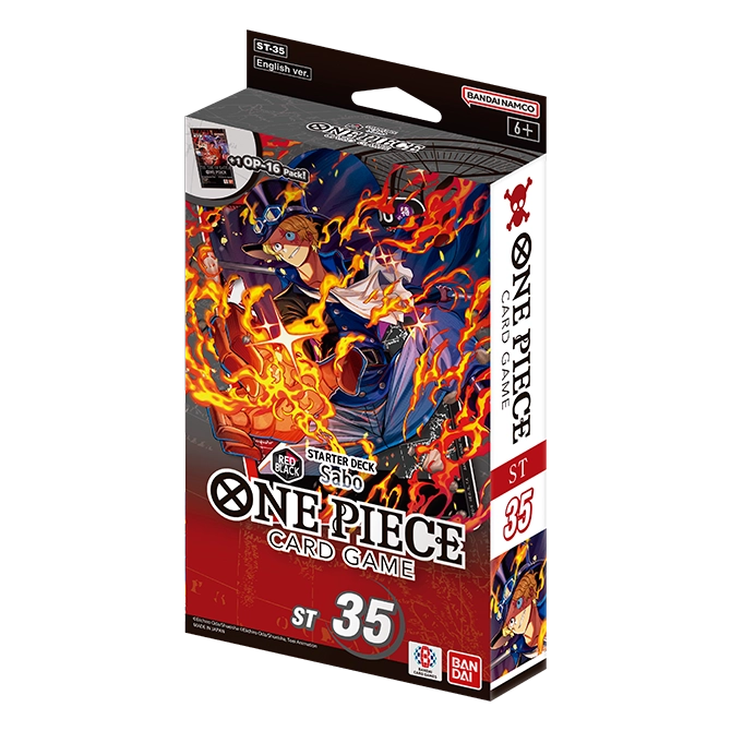 One Piece Card Game - Starter Deck ST-35 (Red/Black Sabo) [EN]
